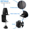 PRATYAHARA 2 Pcs Office Desk Divider Clamp Privacy Screen Clip