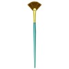 Menta Synthetic Sable Fan Brush - 2