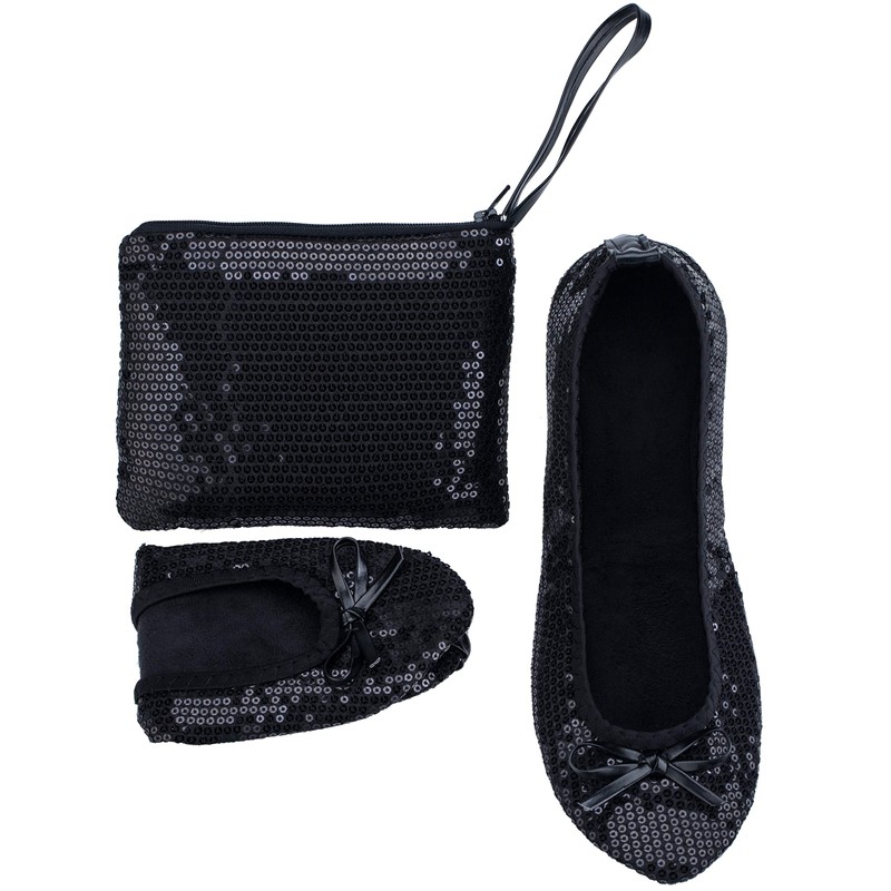 Women's Foldable Flats – Portable Ballet Slippers Shoes for Travel,