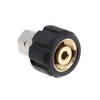 ECSiNG Pressure Washer Adapter, Metric M22 to 1/4" NPT Female
