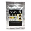 Sevich Fibra Capilar 100g Calvicie Cabello Café Medio