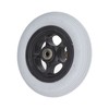 6in Electric Wheelchair Wheel Noiseless Aluminum Alloy Hub Rubber Inflatable