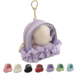 YOKUMA Plush Toy Storage Plush Toy Pouch Plush Pouch Otaku Activity Pouch Otaku Activity Bag Otaku Activity Goods Pain Bag Mini Doll Holder Pain Bag Small Clear Pouch Transparent Pouch Clear Bag