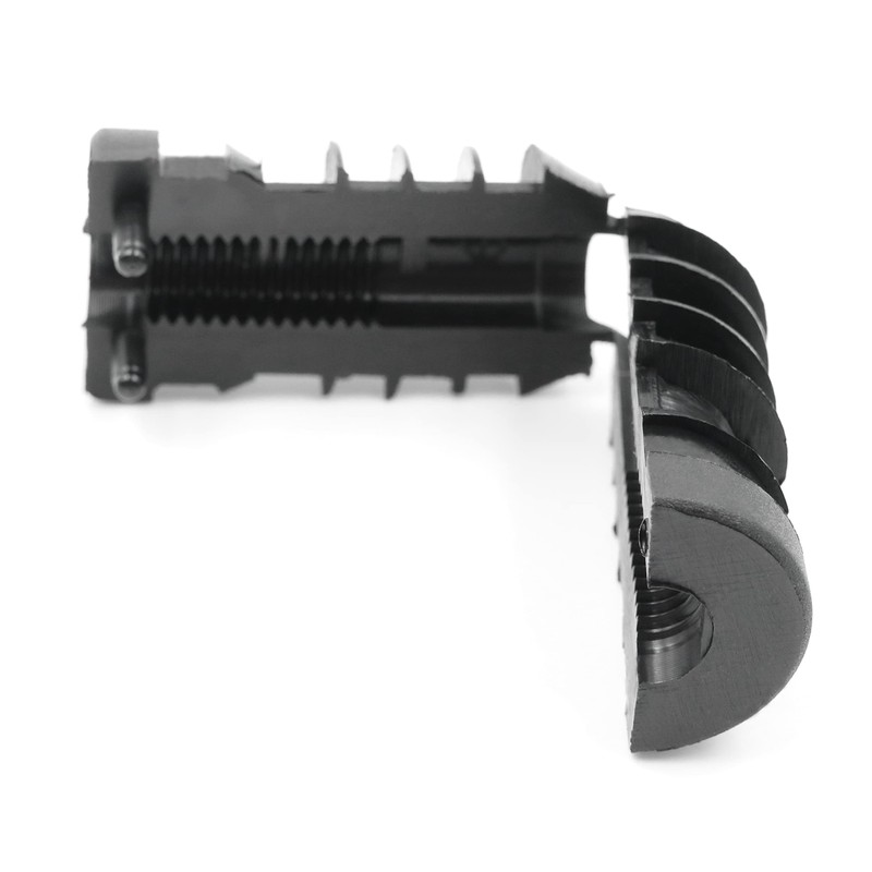 Design61 8 x threaded plugs, adjustment plugs for round pipes
