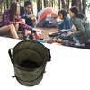 Camping Trash Can, Portable Oxford Cloth Folding Garbage Can Strong