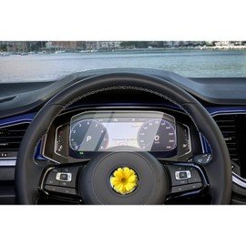 CDEFG Instrumententafel Schutzfolie Kompatibel mit VW T-ROC 2019-2023 9H Kratzfest Anti-Fingerprint Transparent 10,25 Zoll Displayschutzfolie
