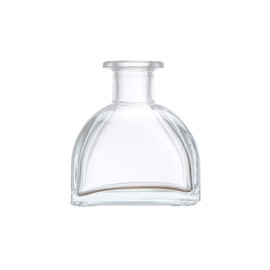 150Ml/5oz Clear Glass Diffuser Bottle Square Empty Refillable Diffuser Jar Pot Fragrance Accessories Use for DIY
