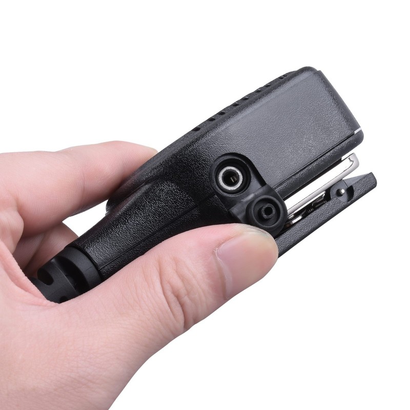 COMMIXC Shoulder Mic, Waterproof IP55 Handheld Speaker Mic with External