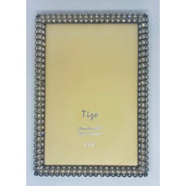 Tizo 4" X 6" Vintage Jeweled Frame, Made in Italy …