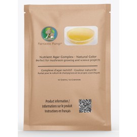 Nutrient AGAR complex - natural coloring - ready to use - Fantastic Fungi® premium nutrient agar complex mix - convenience pack - just add water. Perfect for mushroom growing and mycology