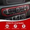 RAZPOY JL Dash AC Switch Cover, Center Console Dashboard Air