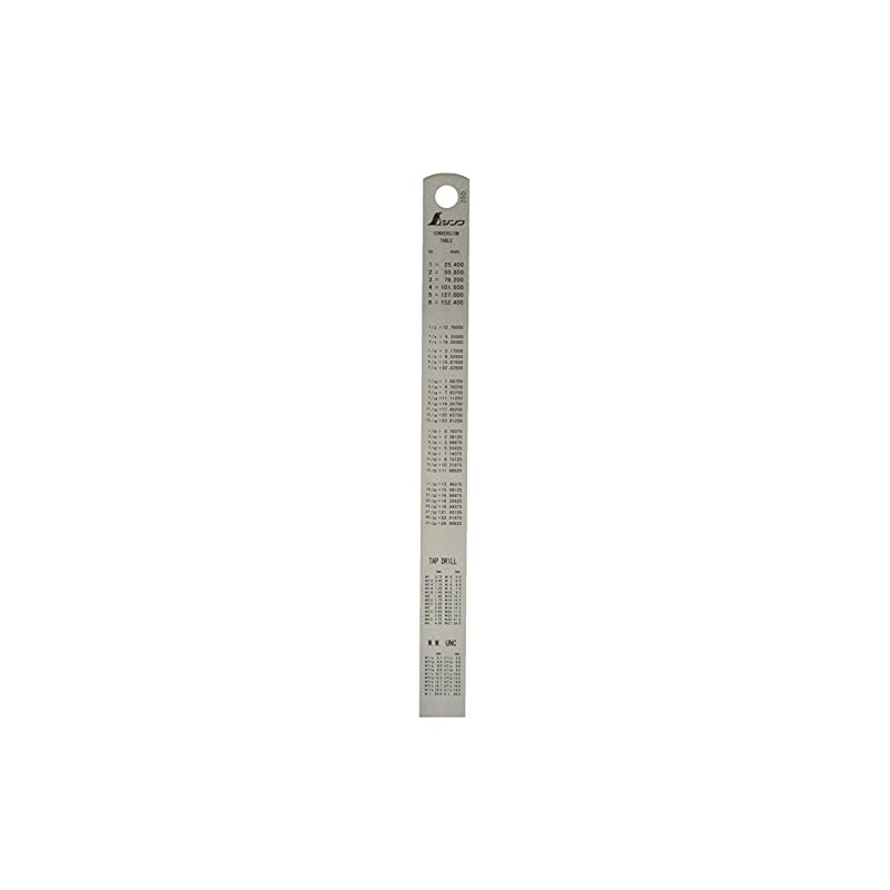 Hozan Ruler Straightedge 150mm SB-42