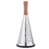 Cone Cheese Grater with Handle - Stainless Steel Triple Function