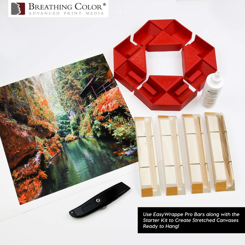 Kiln-Dried, EasyWrappe Pro 1.75" - 19", 6pk DIY Gallery Wrap