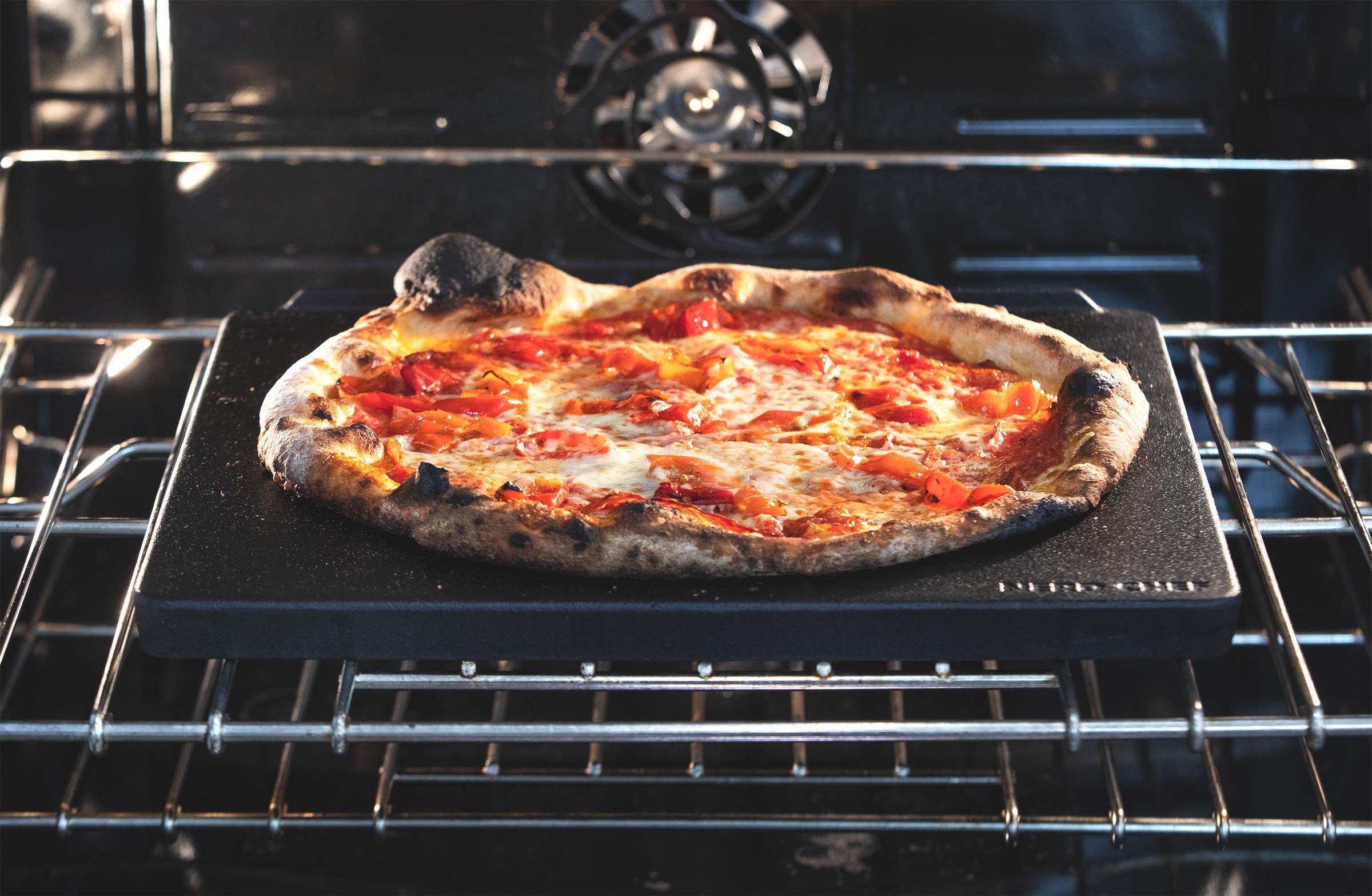 NerdChef Speed Steel Pizza Baking Stone - Thumbnail 4