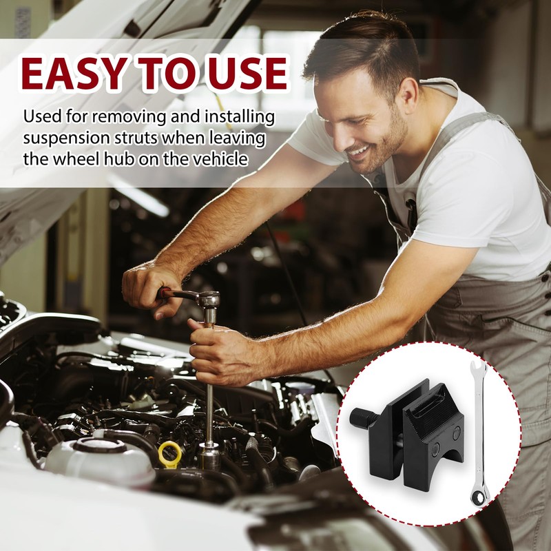 Suspension Strut Spreader Tool with Double Head Design, Strut Spreader