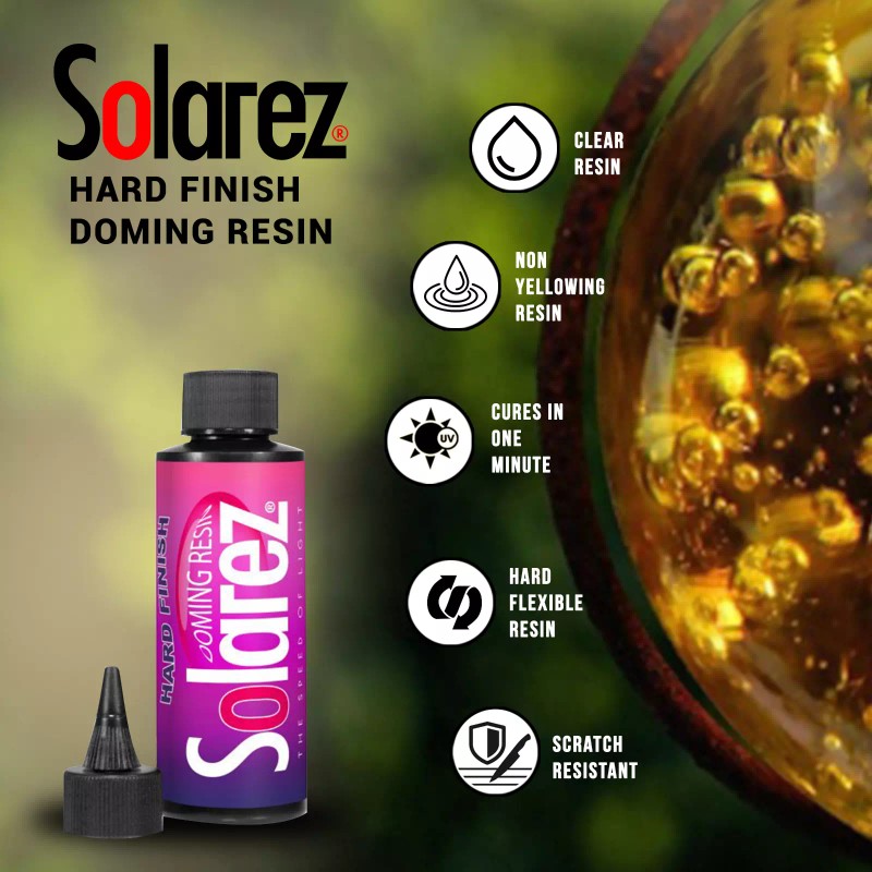 Solarez UV Cure Hard Finish Doming Resin - for DIY