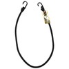SK11 SKG-R1090BK Rubber Rope, J Hook on Both Ends, Round
