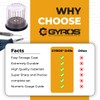 GYROS 20 PCS Mini Twist Drill Bit Set #61 to