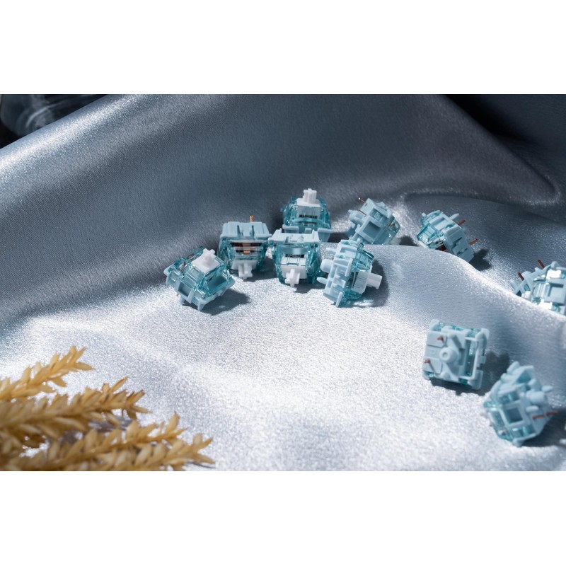 GATERON Zero Keyboard Switches, Linear 45gf Force SMD LED Key