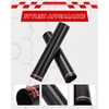 JFG RACING Motorcycle Carbon Fiber Fork Wrap Boots, 250mm, Front