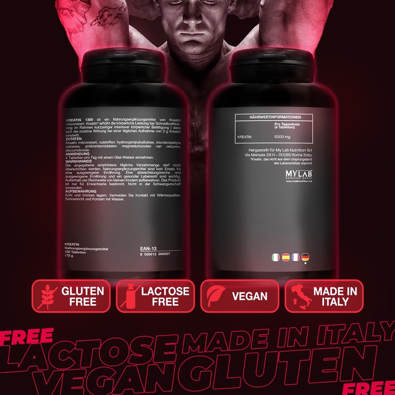T-Rex Integratori T-Rex Dietary Supplement, Creatine Monohydrate - Muscle Mass