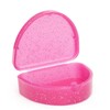 Slim Orthodontic Dental Case - Colour & Glitter Choices for