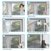 Window Fly Screens, Set of 2