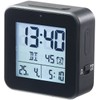 infactory Alarm Clock Weekend Function: Radio Alarm Clock with 2