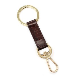 EIWE Key Chain, Leather, Leather, Key Ring, Men's, Advanced Leather, deep-red