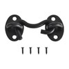 sourcing map 2 Inch Hook and Eye Latch, Barn Door