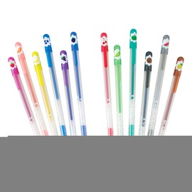 International Arrivals OOLY, Yummy Yummy Scented Glitter Gel Pens, Set of 12
