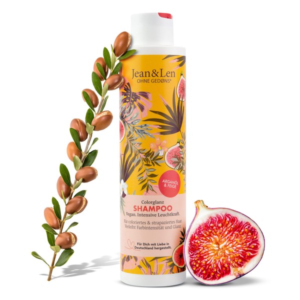 Jean & Len Shampoo Colour Shine Argan Oil & Fig,