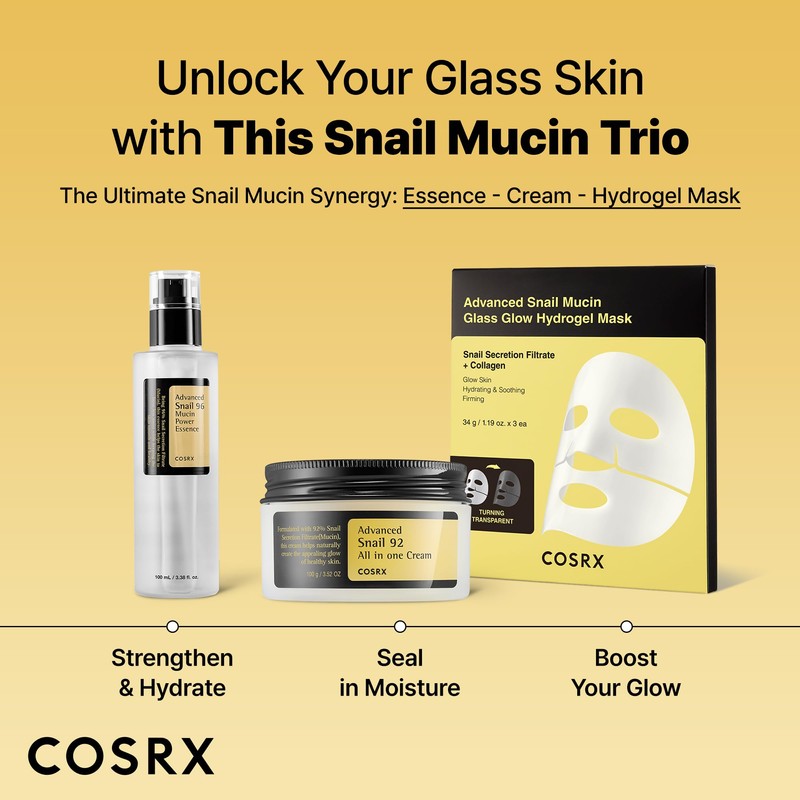 COSRX Snail Essence Serum Snail Lotion 100mL Snail 96 Mucin