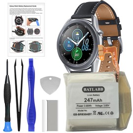 New EB-BR830ABY Replacement Battery for Galaxy Watch 3rd (41mm) SM-R850 SM-R855 Series, Includes DIY Tools & Instruction