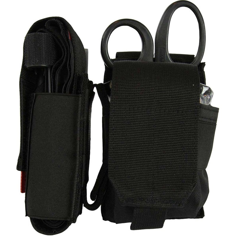 RESCUE ESSENTIALS US CUSTOMS & BORDER PROTECTION CASUALTY RESPONSE KIT-BLACK