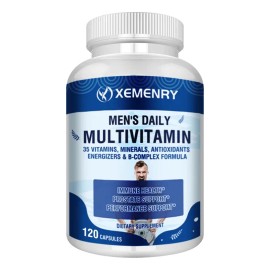 Suplemento Multivitamínico Diario Hombres 120 Cápsulas