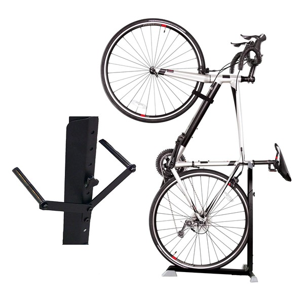 Bike Nook Pro for Racks, Fender and Mudguards. Bicycle Stand, Portable and Stationary Space-Saving Rack with Adjustable Height, for Indoor Bike Storage