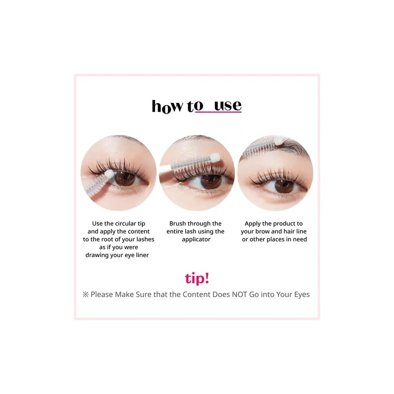 Sérum Etude Pestañas Cejas 9ml Con Biotina Panthenol Aplicador