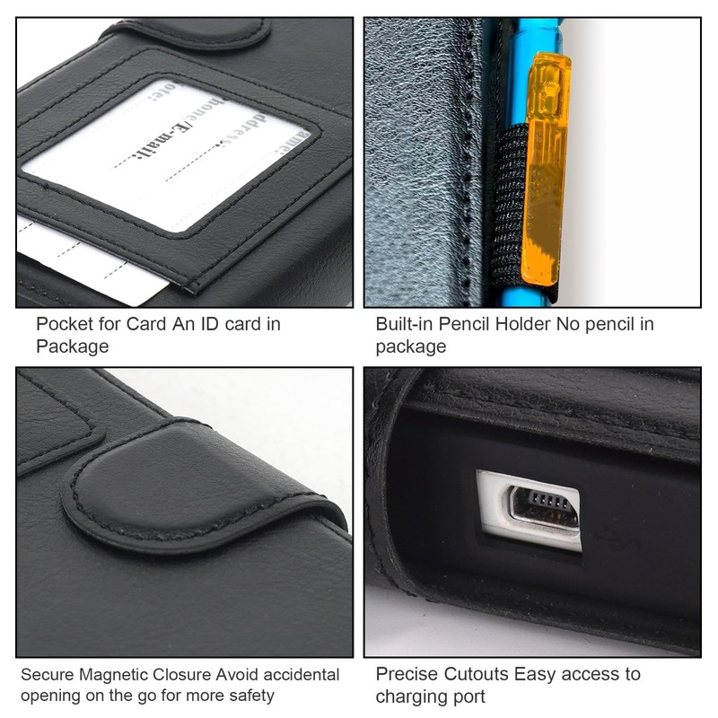 YouKnow PU Leather Protective Case for Texas Instruments TI-84 Plus