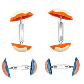 2 Pairs of Adjustable Shoe Stretchers, Shoe Width, Adjustable Shoe Width 7-12 cm, Shoes Stretching, Lightweight and Easy to Wear, Universal Shoe Stretcher for Sports Shoes, Leather Shoes, High Heels,