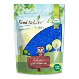Polvo Orgánico De Espirulina Azul Food To Live 8 Oz                                                                                                   