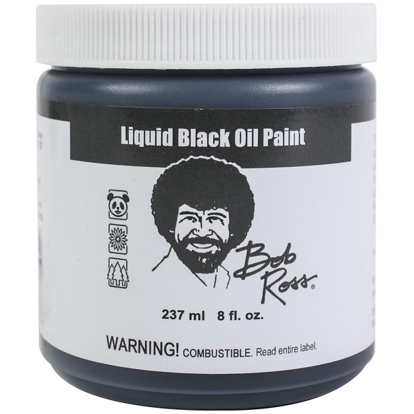 Bob Ross Liquid Black 237ml-Black