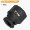 HARFINGTON 6 Point Impact Socket 29mm Metric Socket 1/2" Square