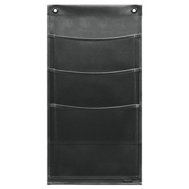 Saki Wall Pocket Black Size: 11.8 x 22.6 inches (30 x 57.5 cm)