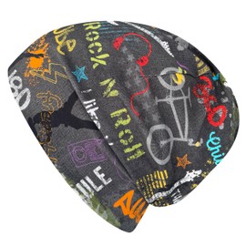 Wollhuhn Boys/Girls Shorties Beanie/Beanie Hat/Knitted Hat/Children's Hat Comfortable Many Designs Jersey Double Layer Lined Transitional Periods (Eco Fabrics/Organic) 2024202401, Cool Stuff