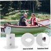 KOMBIUDA Stainless Steel Pool Ladder Flange Deck Attachment for Pool