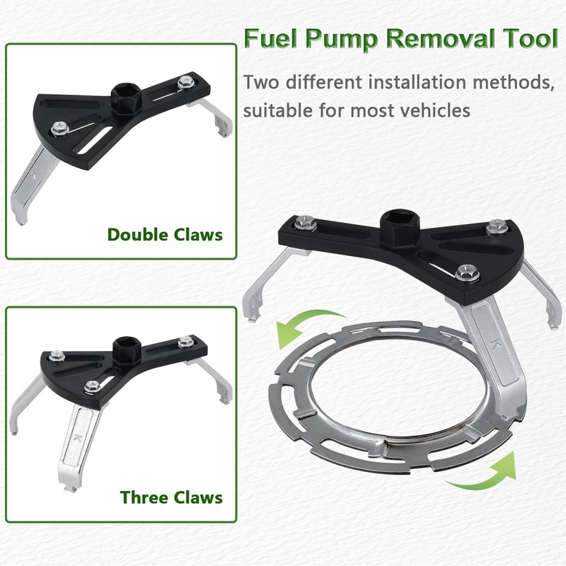 Universal Fuel Pump Removal Tool, Adjustable Fuel Tank Lock Ring