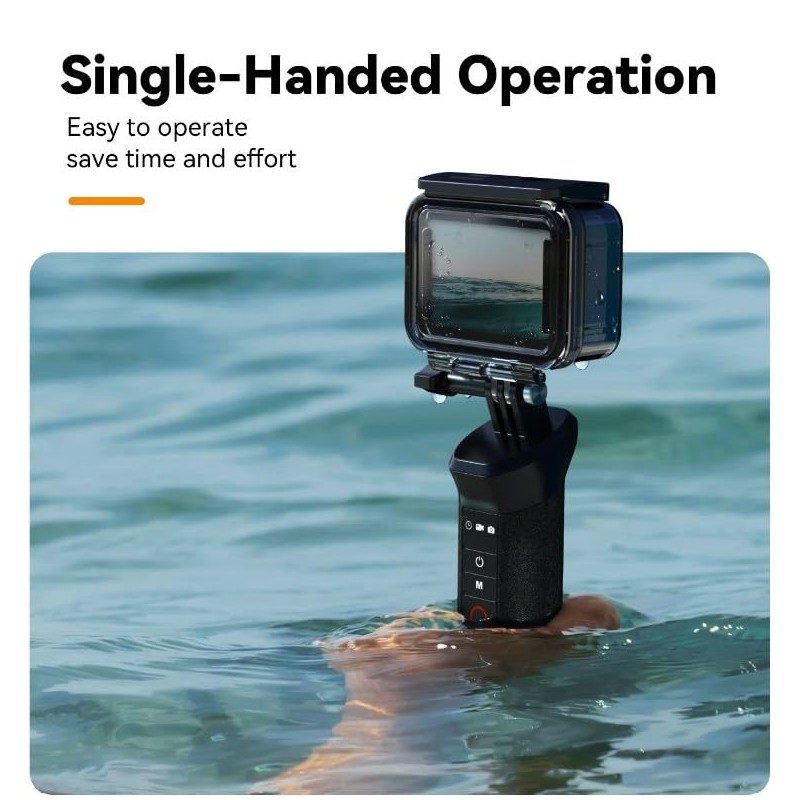 CamGo Telesin Remote Control Floating Bar for GoPro Hero 13/12/11/10/9/8/MAX