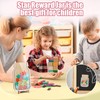 Star Reward Jar with 25 Stars for Children's Behavior, Magnetic